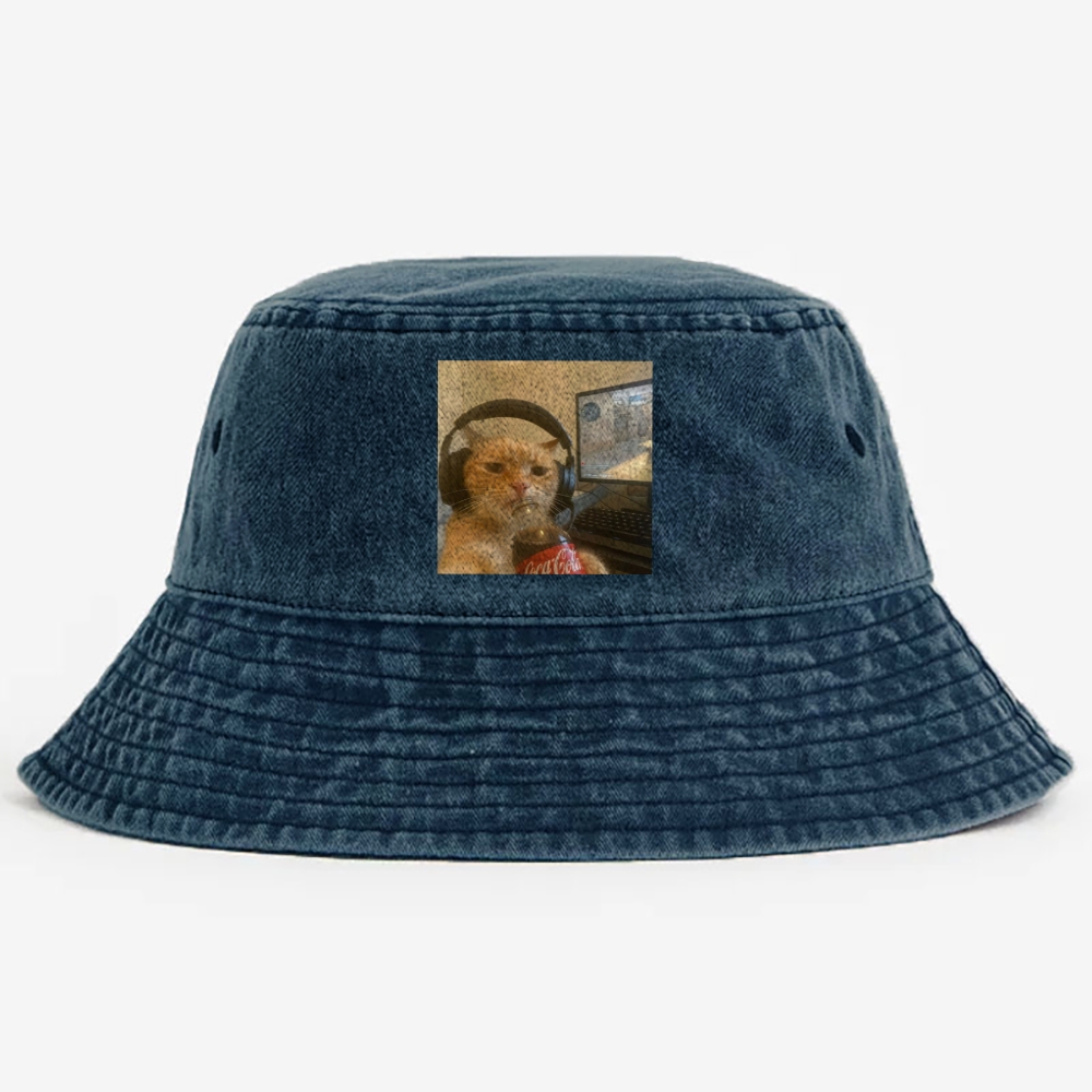 Luca Brasi Fish Market Retro Washed Bucket Hat