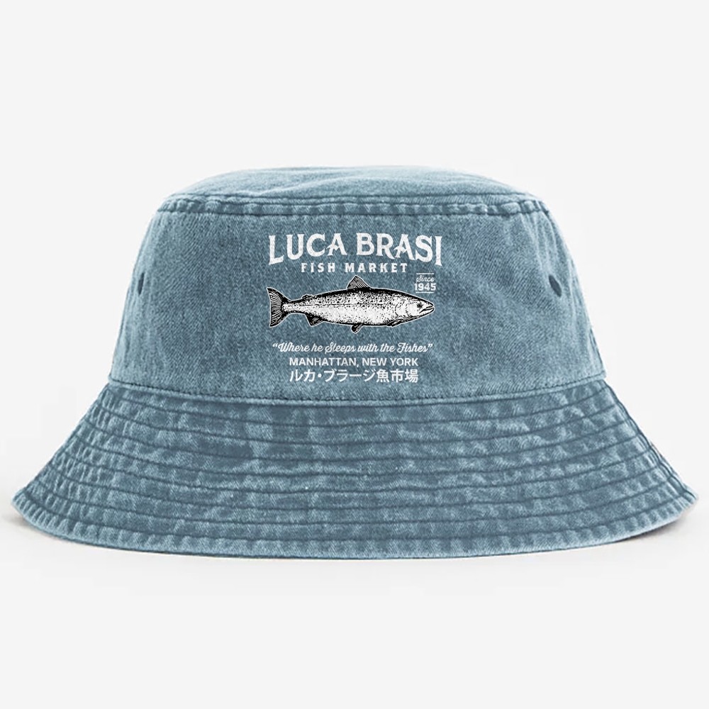 Gaming Cat with Coca-Cola Retro Washed Bucket Hat