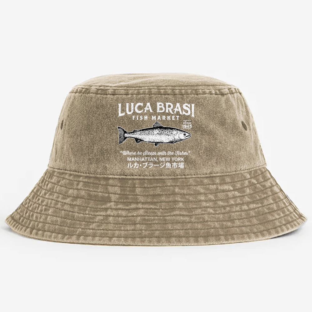 Gaming Cat with Coca-Cola Retro Washed Bucket Hat