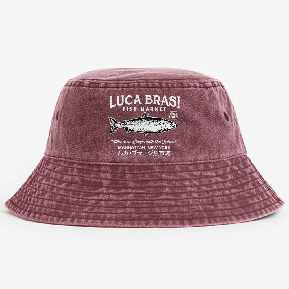 Gaming Cat with Coca-Cola Retro Washed Bucket Hat