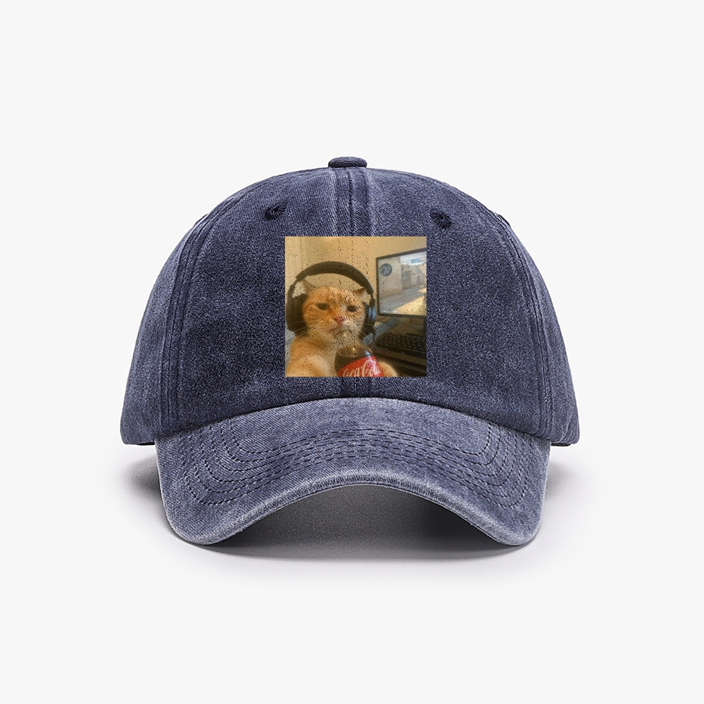 Luca Brasi Fish Market Retro Washed Baseball Cap
