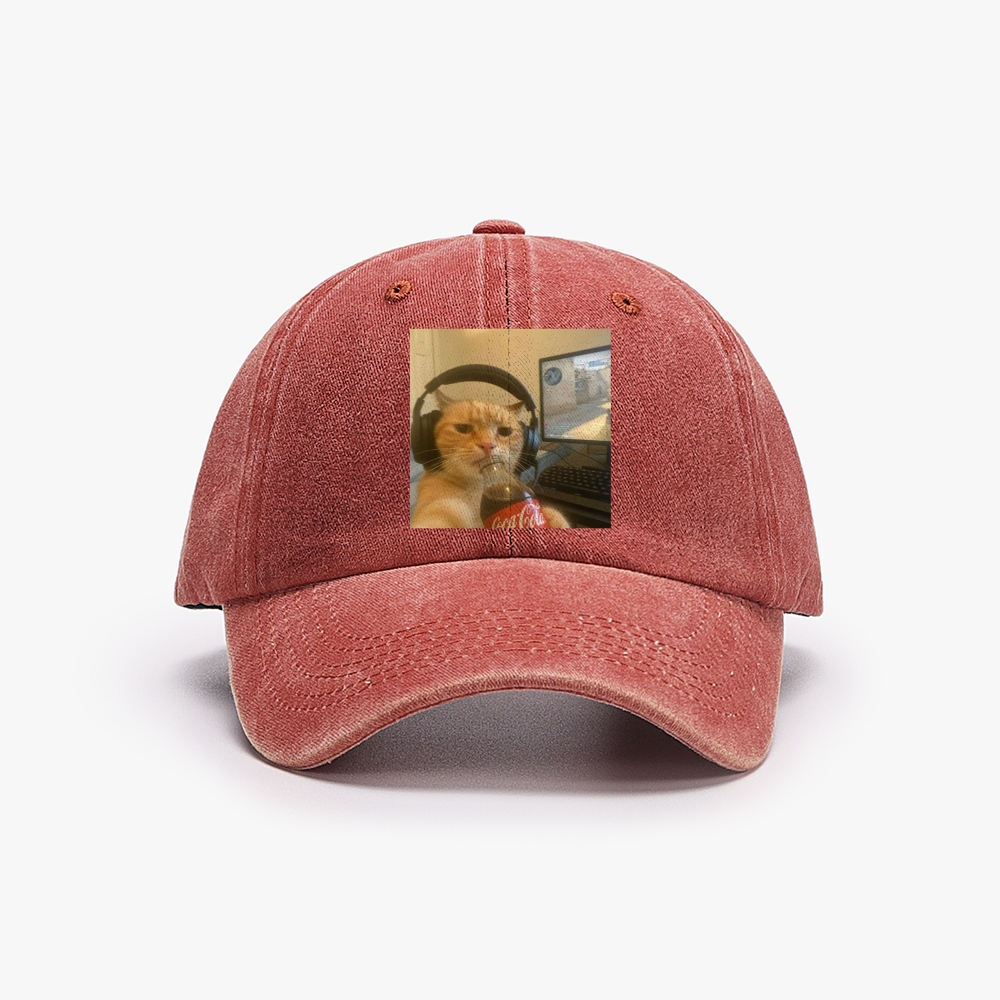 Luca Brasi Fish Market Retro Washed Baseball Cap