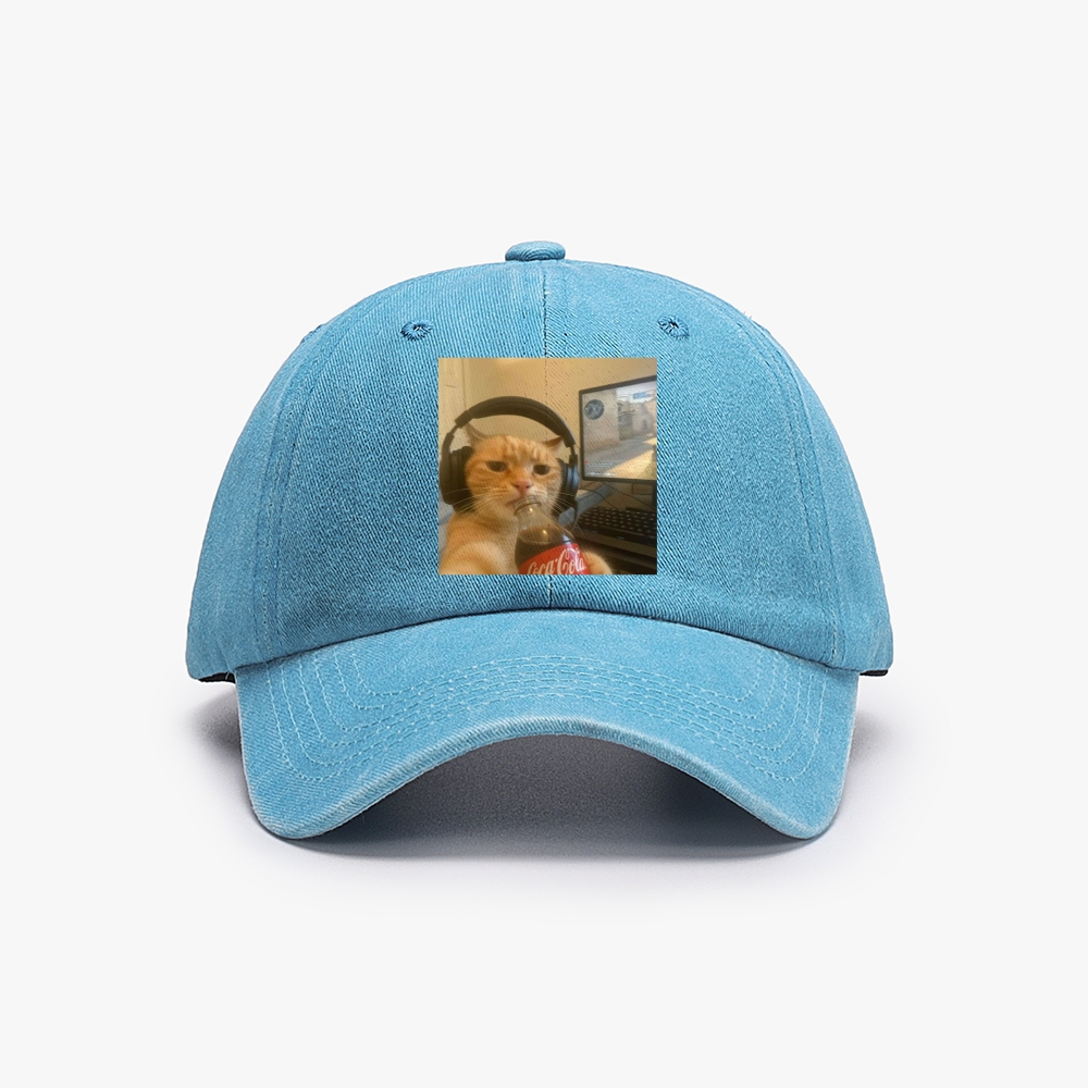 Luca Brasi Fish Market Retro Washed Baseball Cap