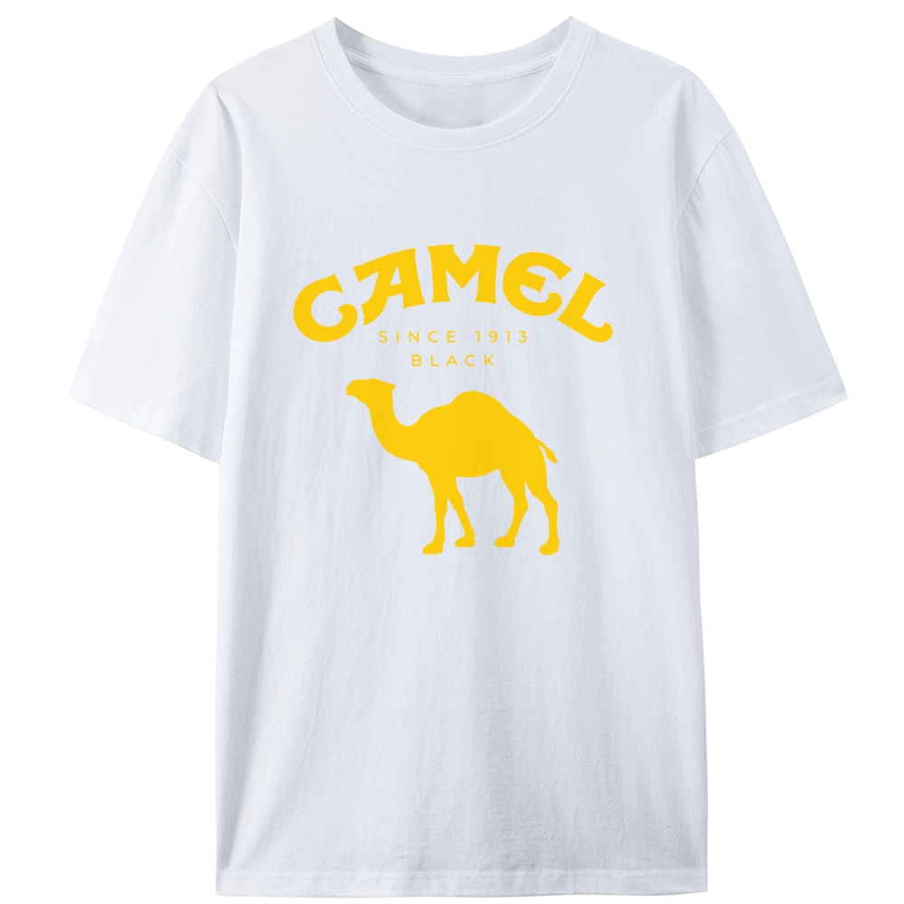 Camel Cigarettes Retro Designed for Women - Slim Fit Cotton Tee
