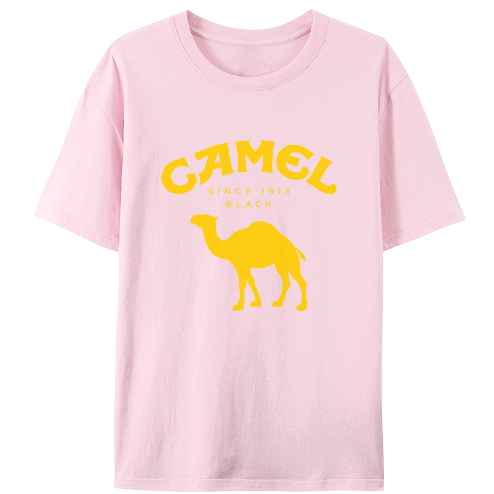 Camel Cigarettes Retro Designed for Women - Slim Fit Cotton Tee