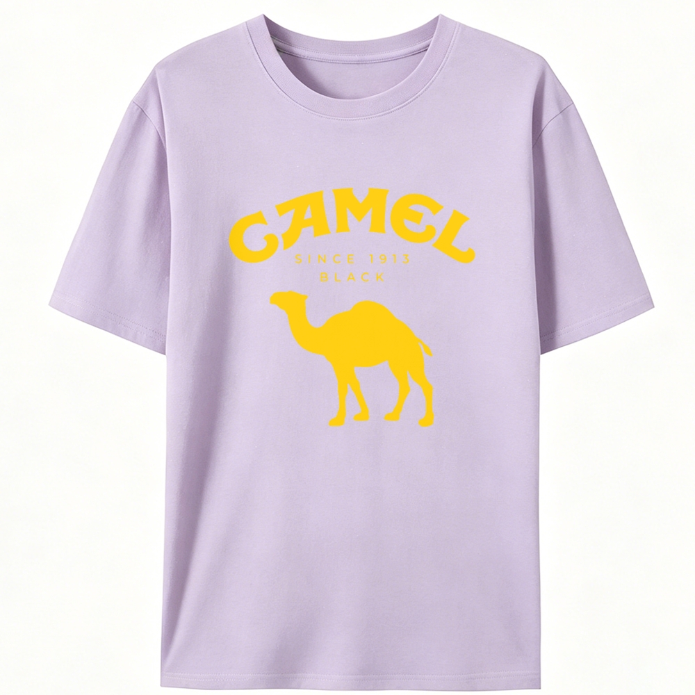 Camel Cigarettes Retro Designed for Women - Slim Fit Cotton Tee
