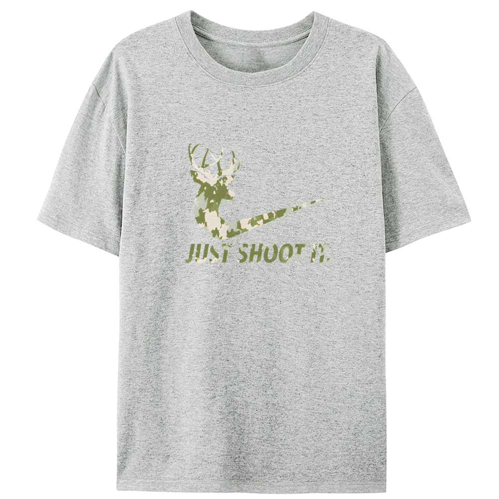 Just Shoot It Retro Designed for Women - Slim Fit Cotton Tee
