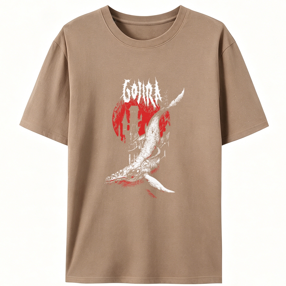 Gojira Retro Designed for Women - Slim Fit Cotton Tee