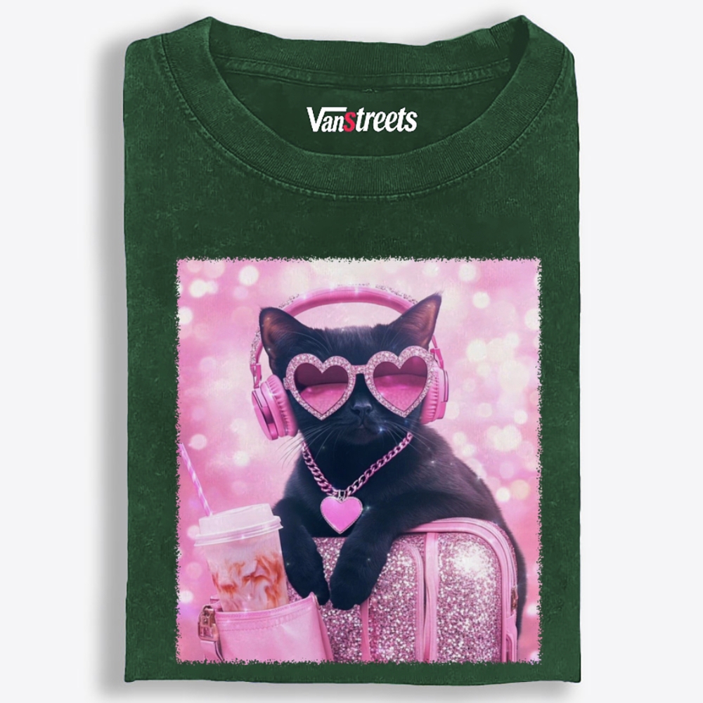 Pink Dopamine Life Retro Washed T-Shirt | 100% Cotton | Streetwear Essential