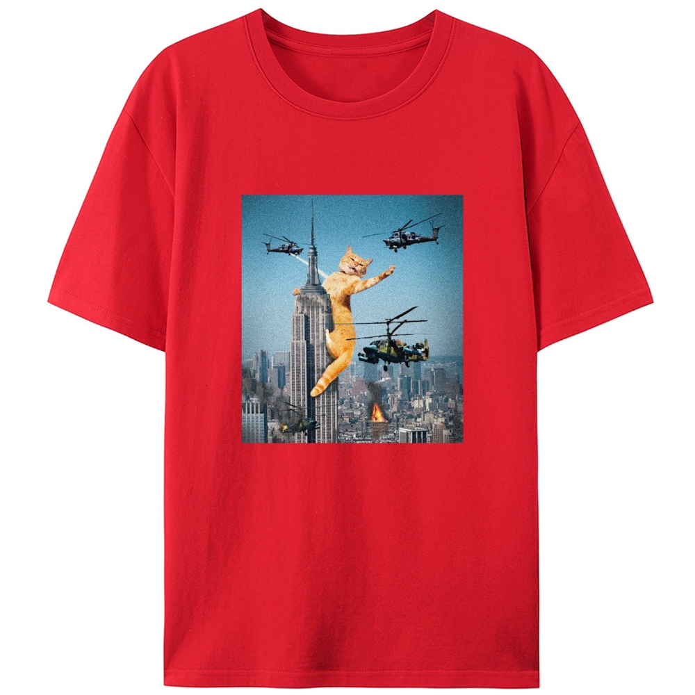 Empire Orange Kong Retro Designed for Women - Slim Fit Cotton Tee