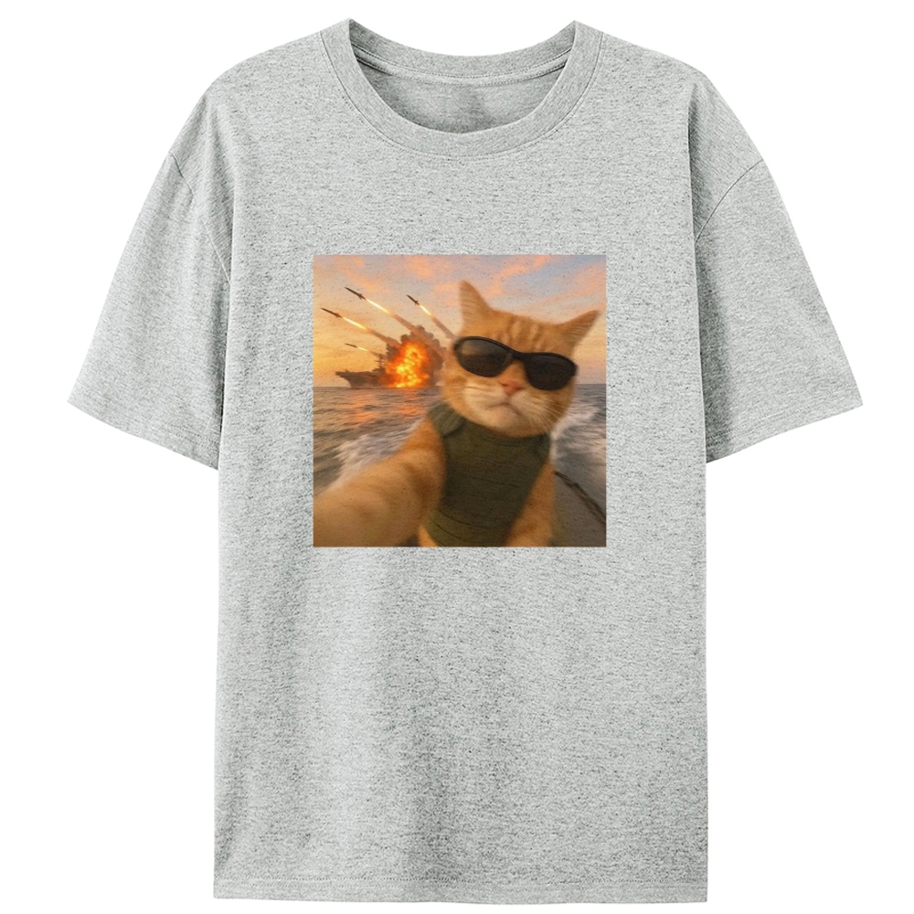 Warzone Selfie Retro Designed for Women - Slim Fit Cotton Tee