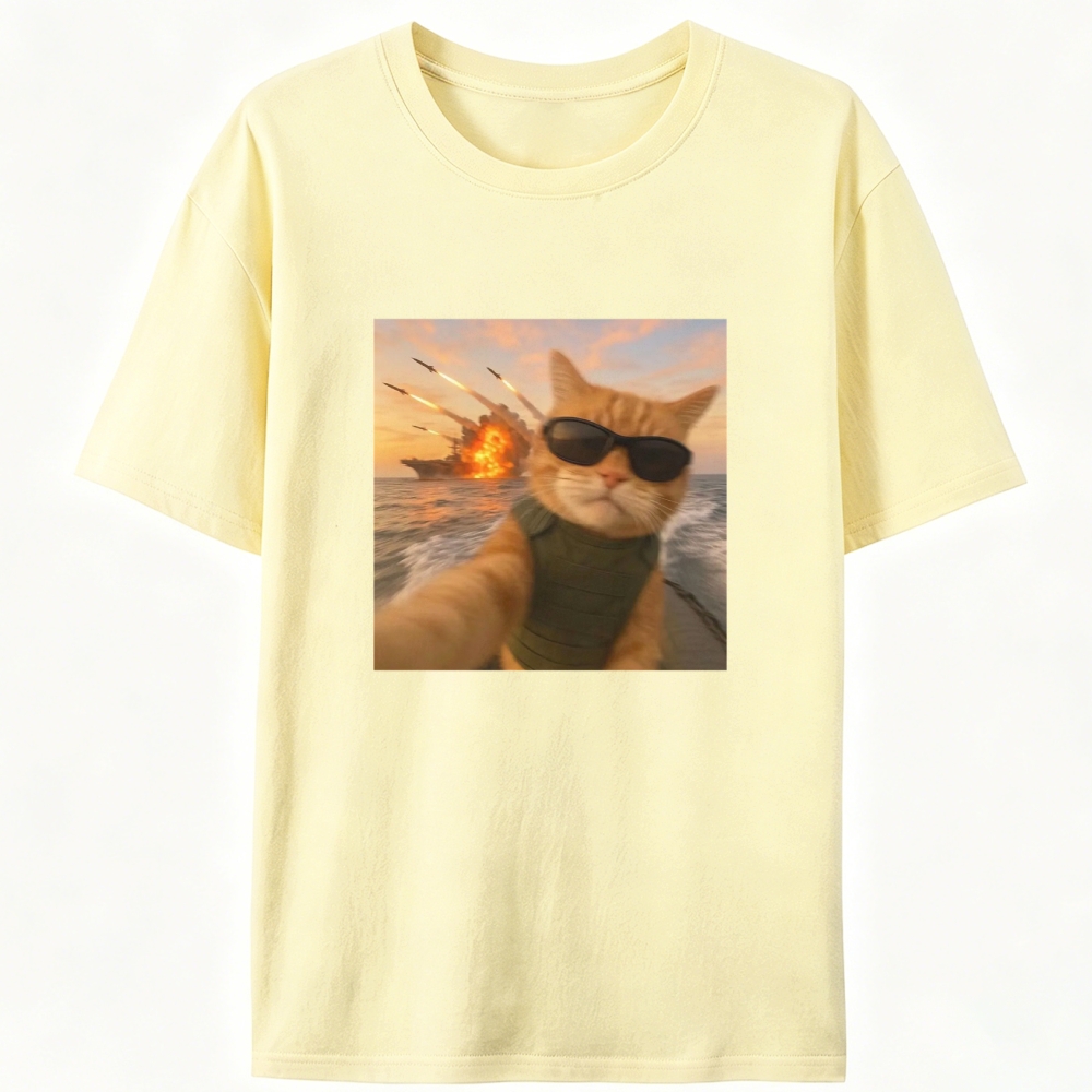 Warzone Selfie Retro Designed for Women - Slim Fit Cotton Tee