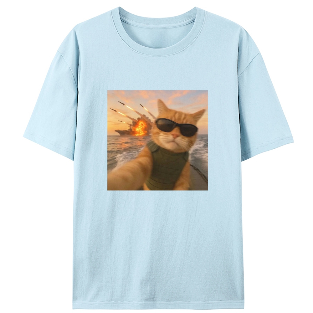 Warzone Selfie Retro Designed for Women - Slim Fit Cotton Tee