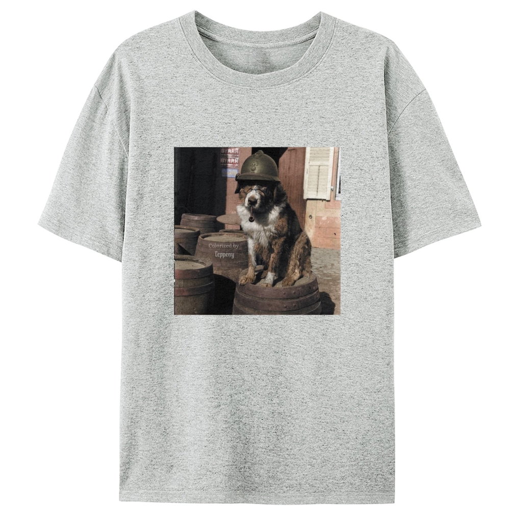 Ace Veteran Woof Retro Designed for Women - Slim Fit Cotton Tee