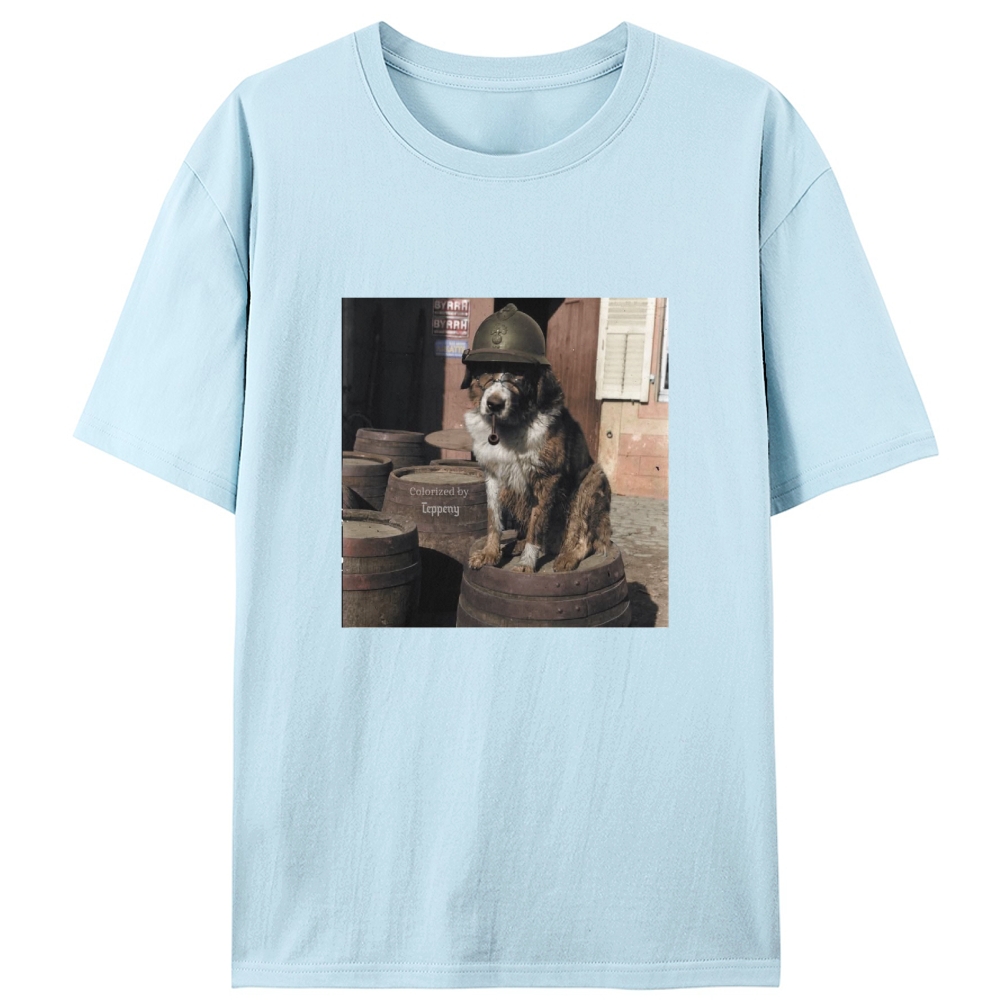 Ace Veteran Woof Retro Designed for Women - Slim Fit Cotton Tee