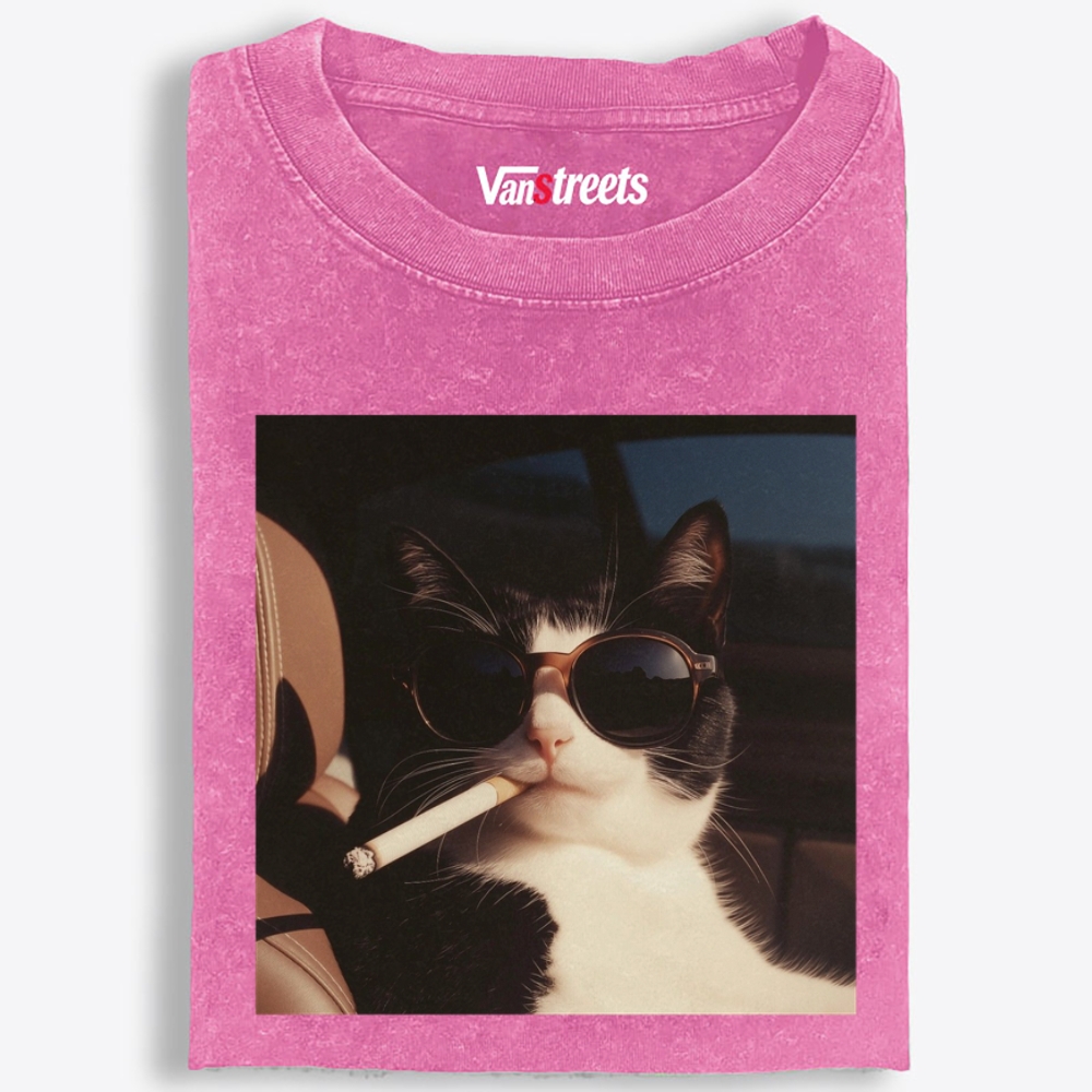 No Explanation, Just Cool Retro Washed T-Shirt | 100% Cotton | Streetwear Essential