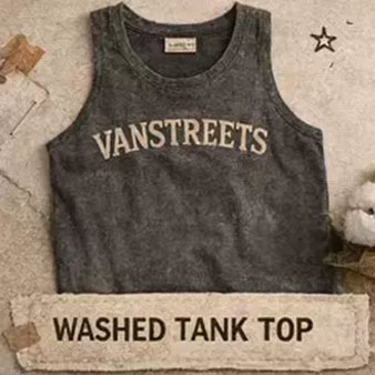 Washed Tank Top