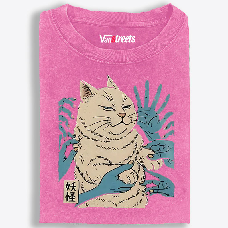 Personal Space Please - Grumpy Cat Retro Washed T-Shirt | 100% Cotton | Streetwear Essential