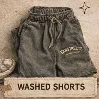 Washed Shorts