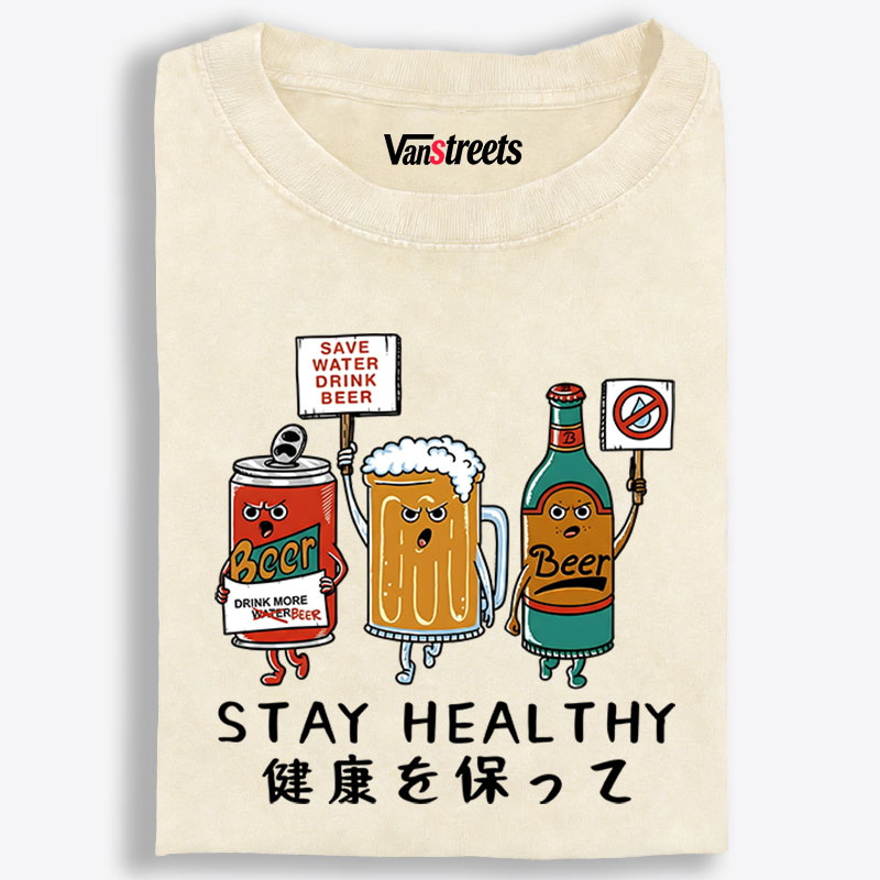 Retro Washed T-Shirt | 100% Cotton | Streetwear Essential