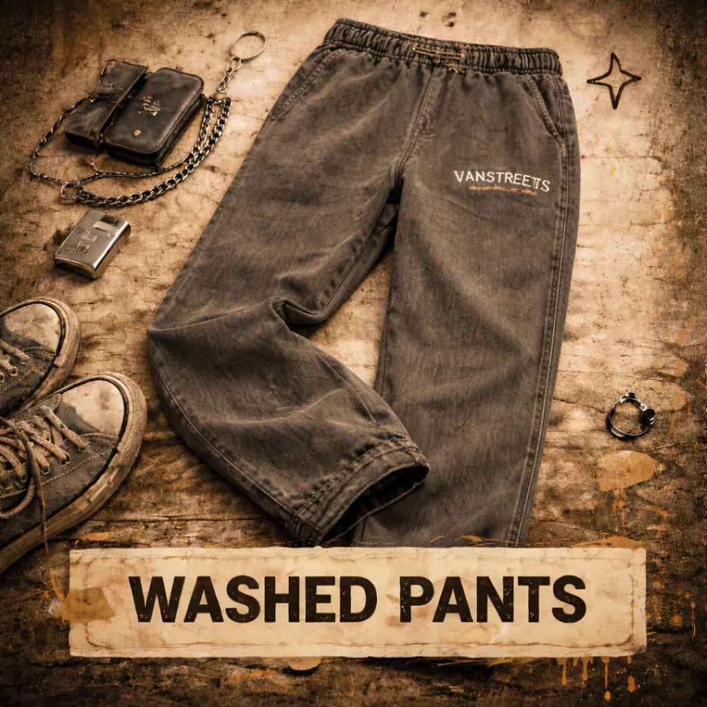Washed Pants