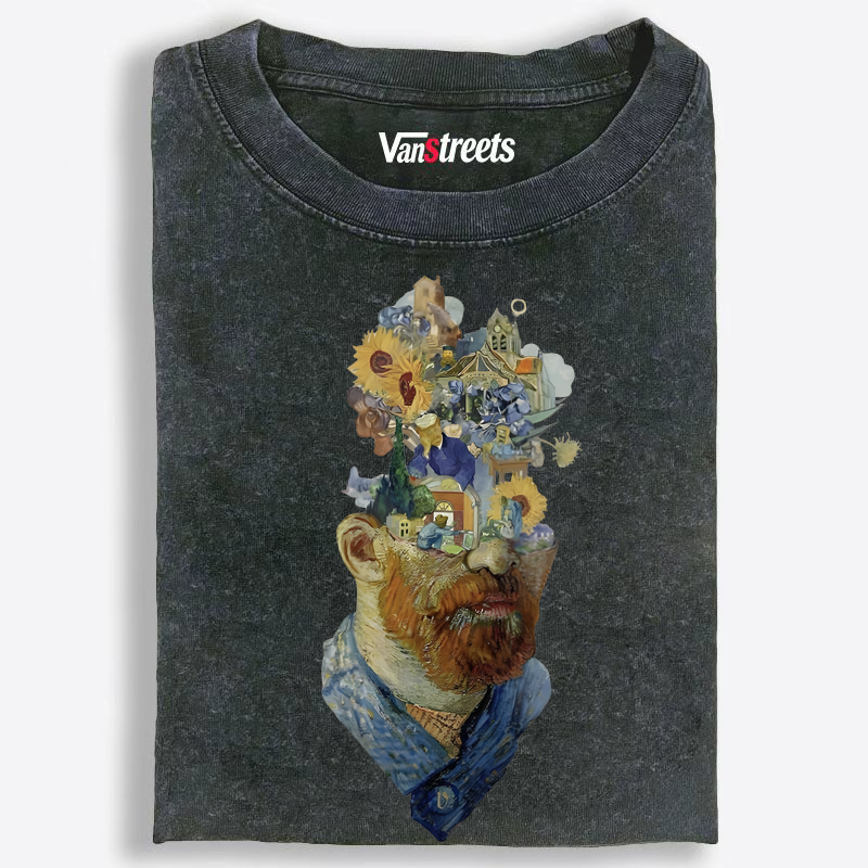 Art Lover Washed T-Shirt | 100% Cotton | Streetwear Essential