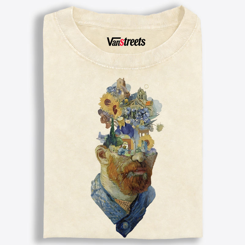 Art Lover Washed T-Shirt | 100% Cotton | Streetwear Essential