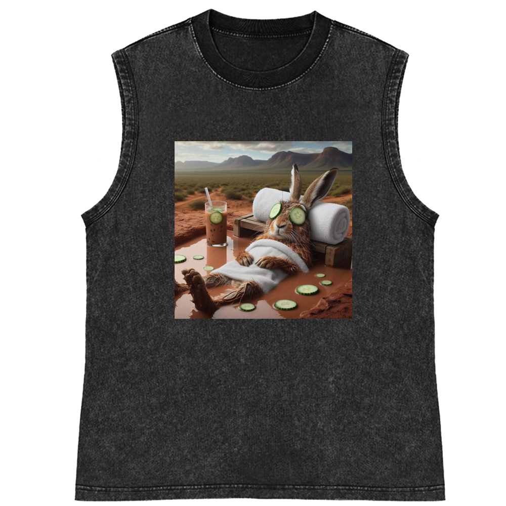 Desert Spa · Bunny Mode: Relaxed Retro Washed Tank Top