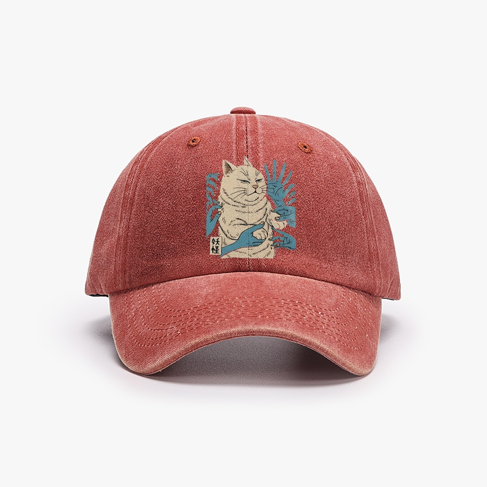 Personal Space Please - Grumpy Cat Retro Washed Baseball Cap