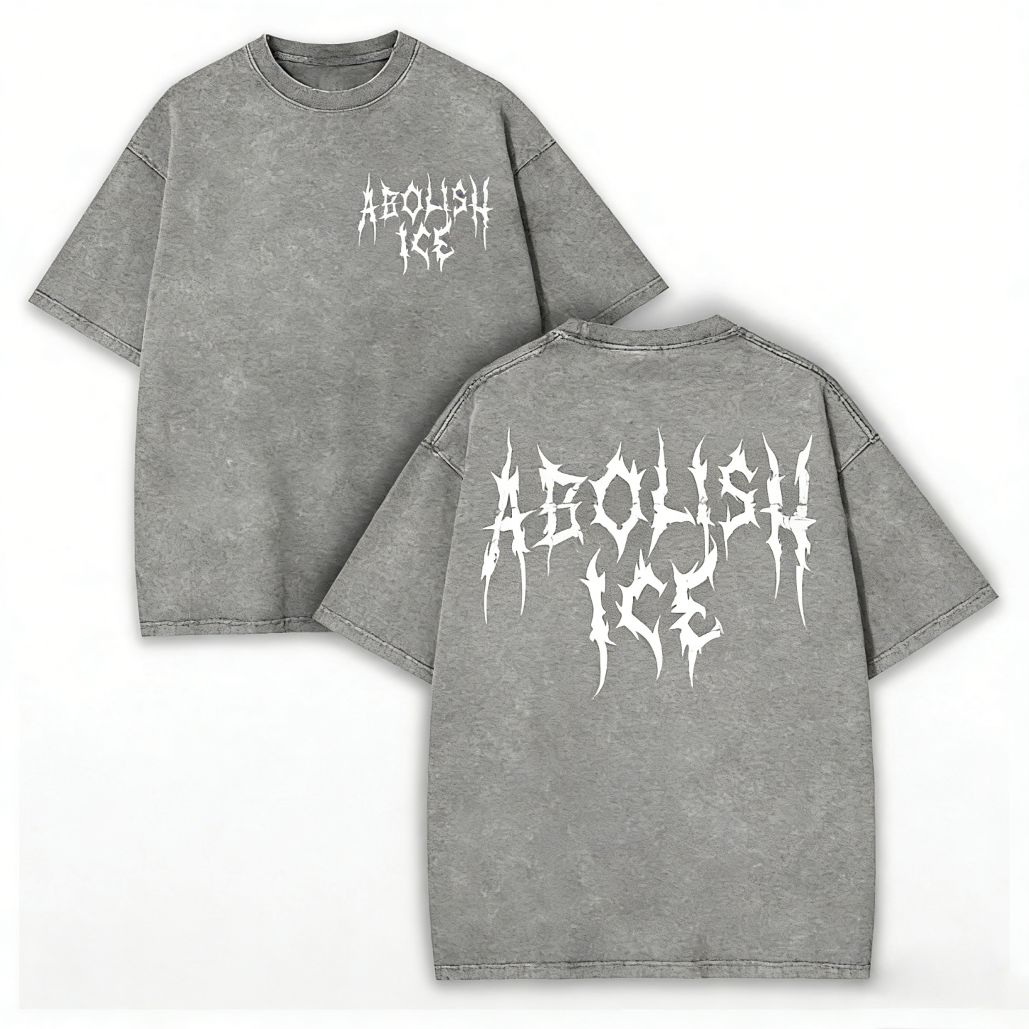 ABOLISH ICE Heavy Metal Vintage T-Shirt