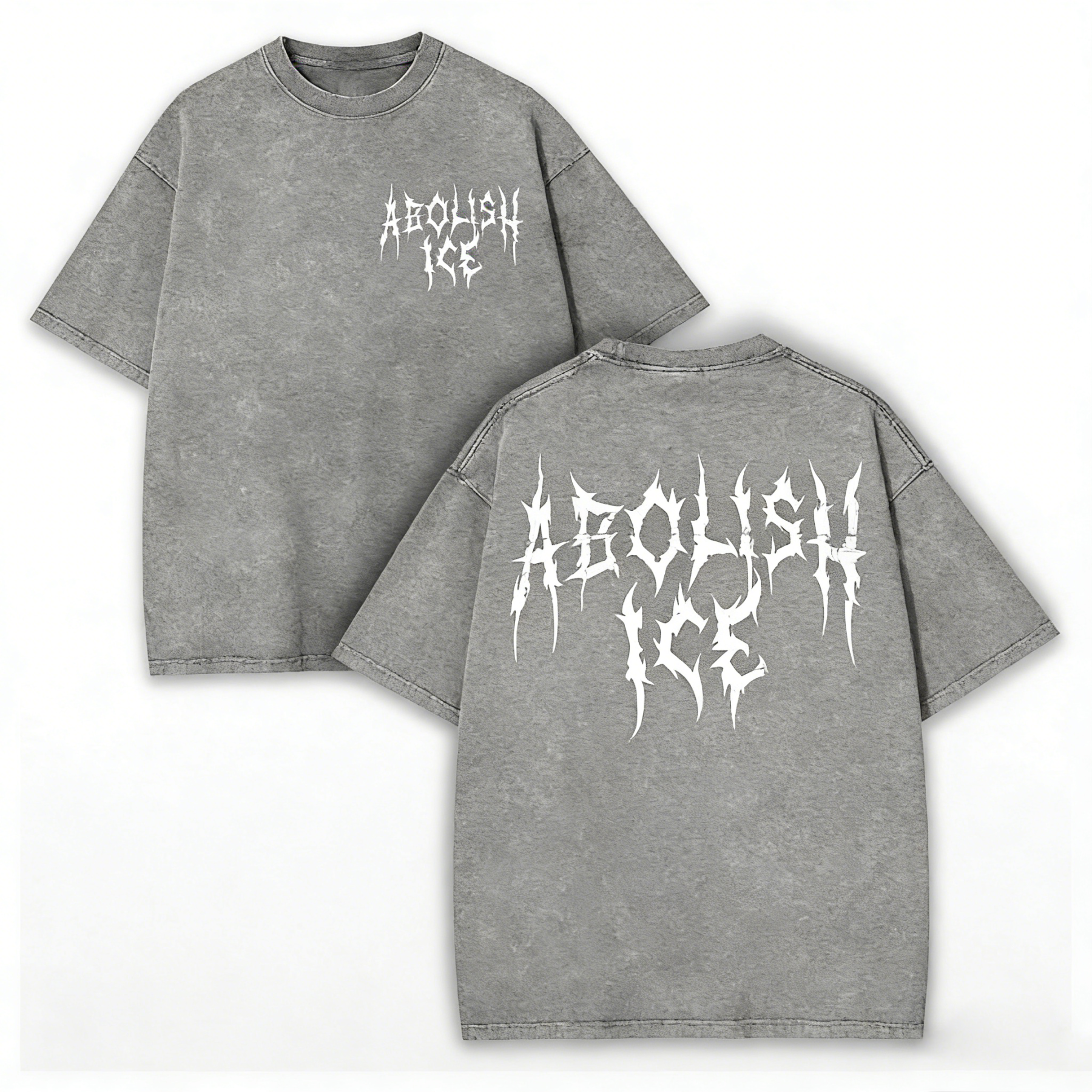 ABOLISH ICE Heavy Metal Vintage T-Shirt