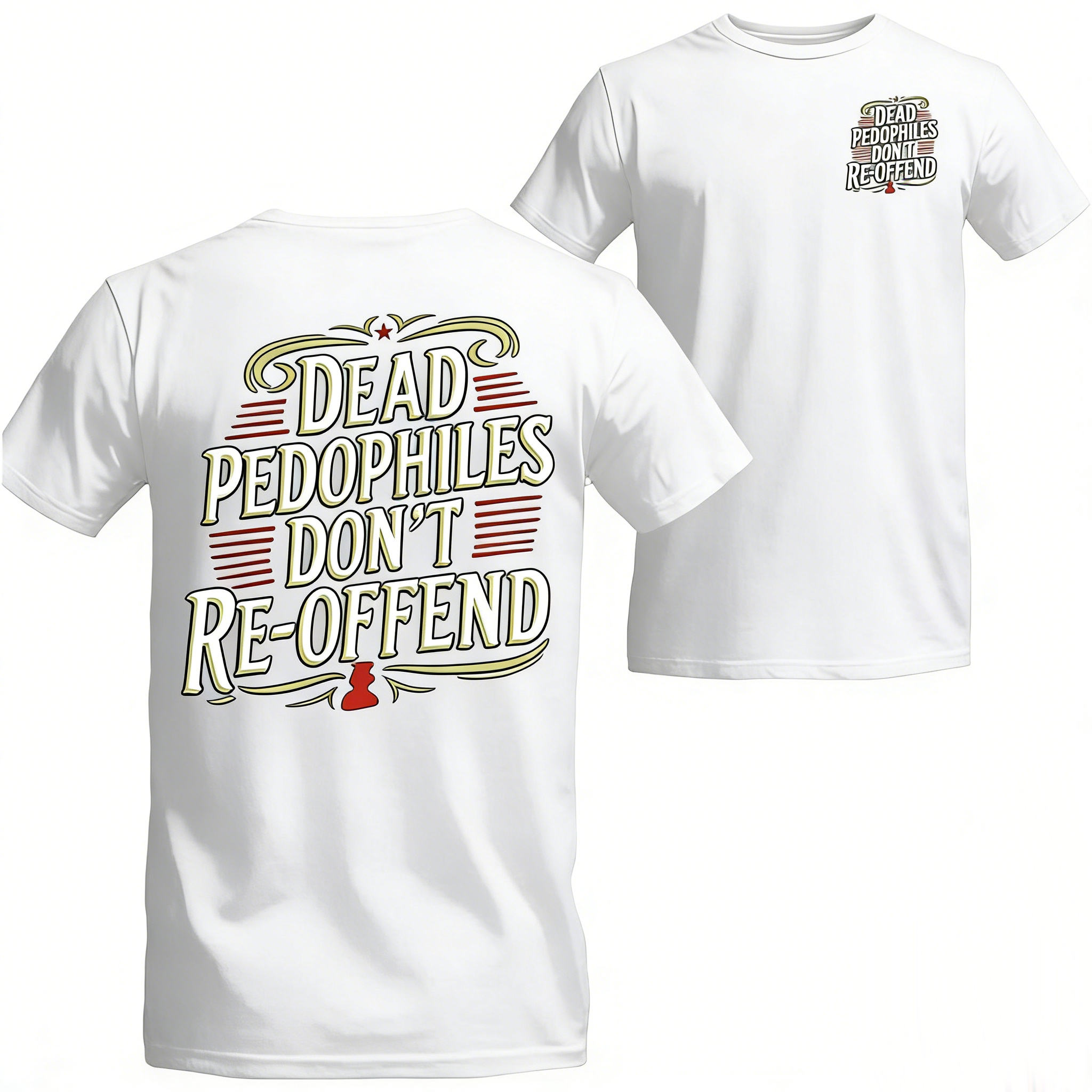 Patriotic Justice Graphic T-Shirt