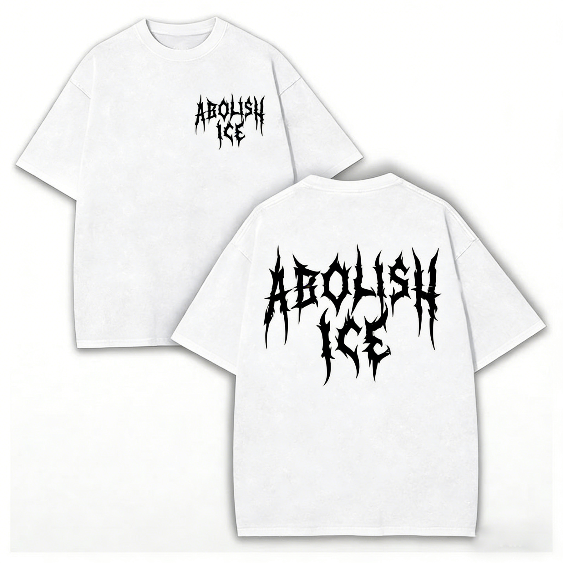 ABOLISH ICE Heavy Metal Vintage T-Shirt