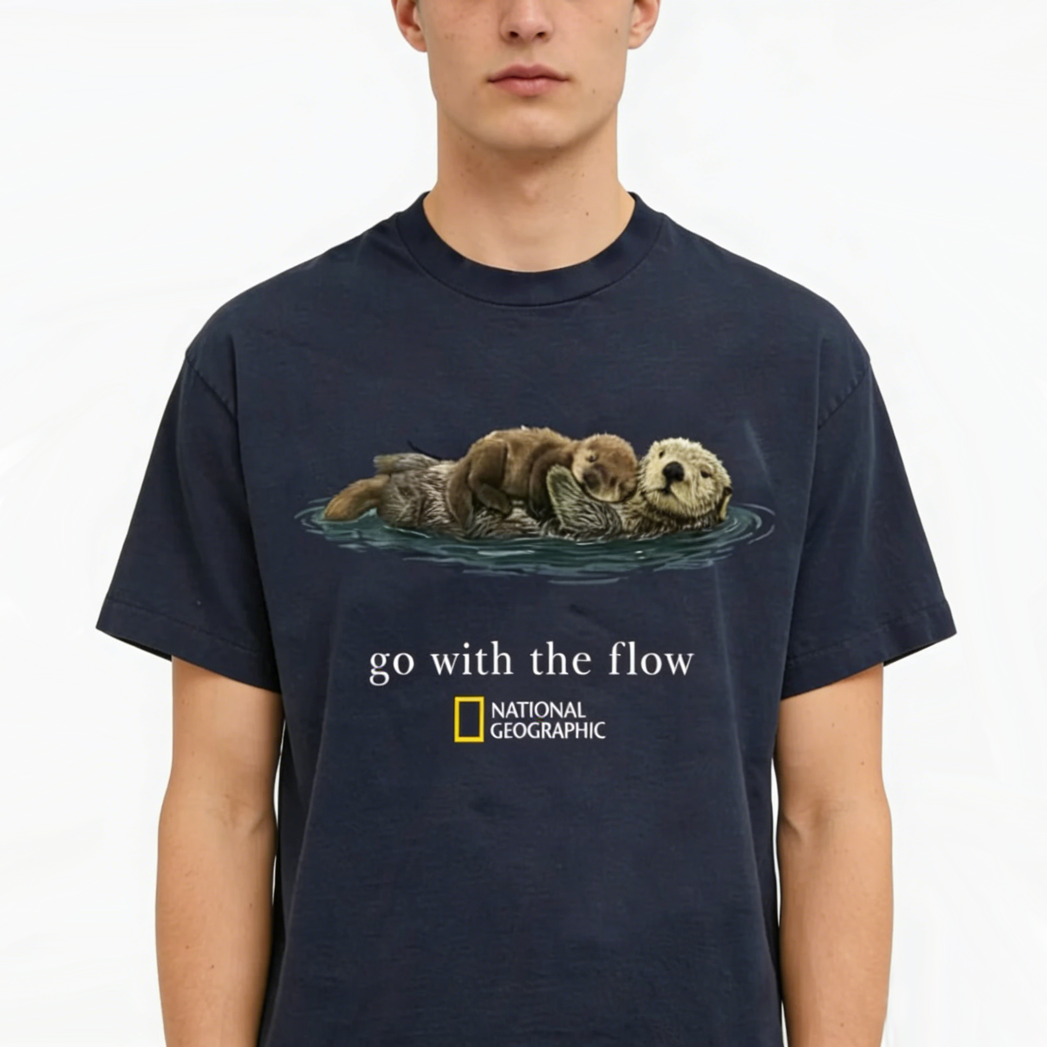 National Geographic "Go with the Flow" Unisex T-Shirt