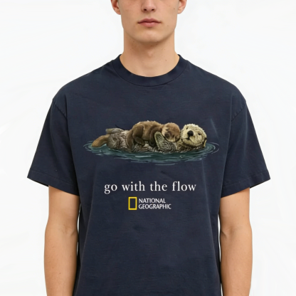 National Geographic "Go with the Flow" Unisex T-Shirt