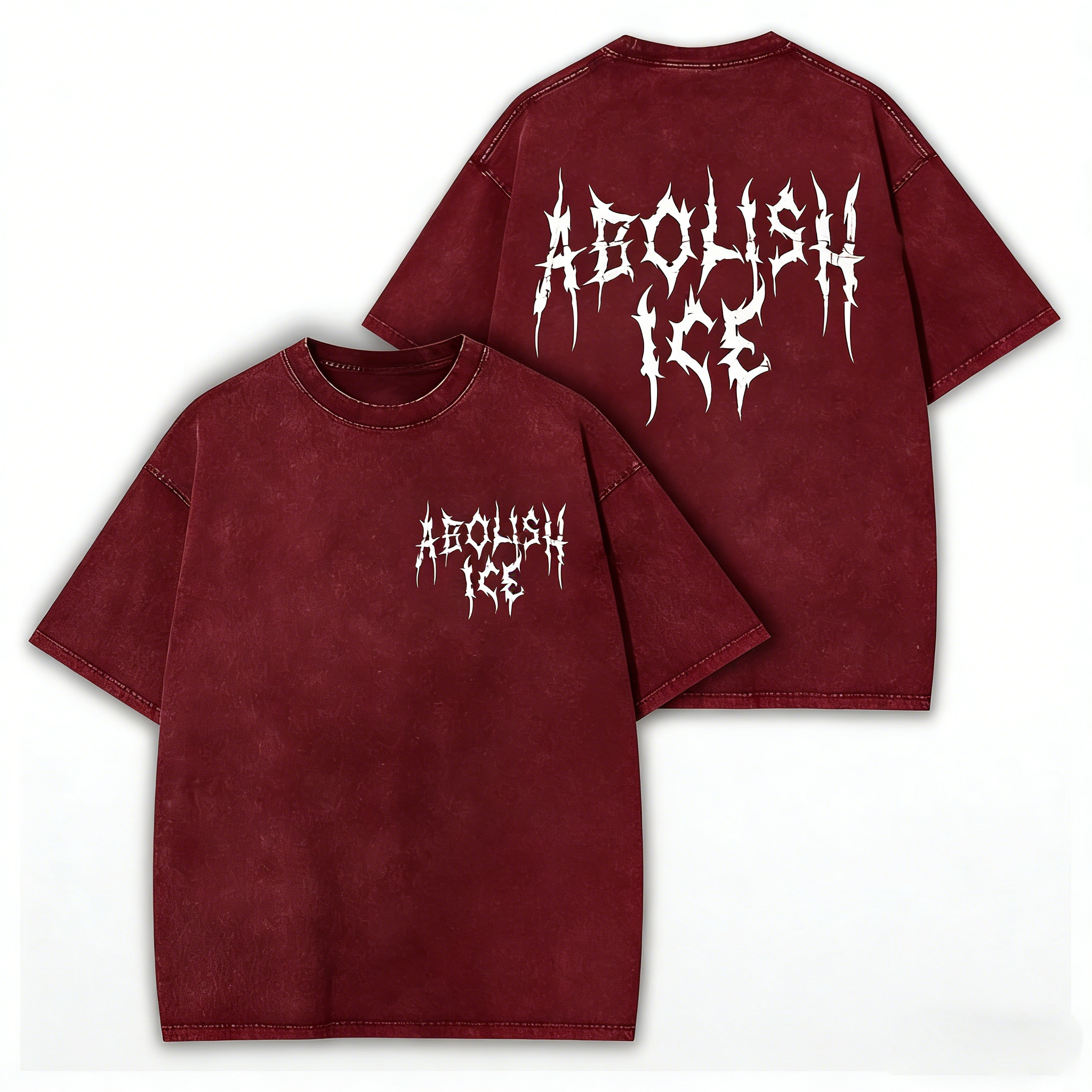 ABOLISH ICE Heavy Metal Vintage T-Shirt