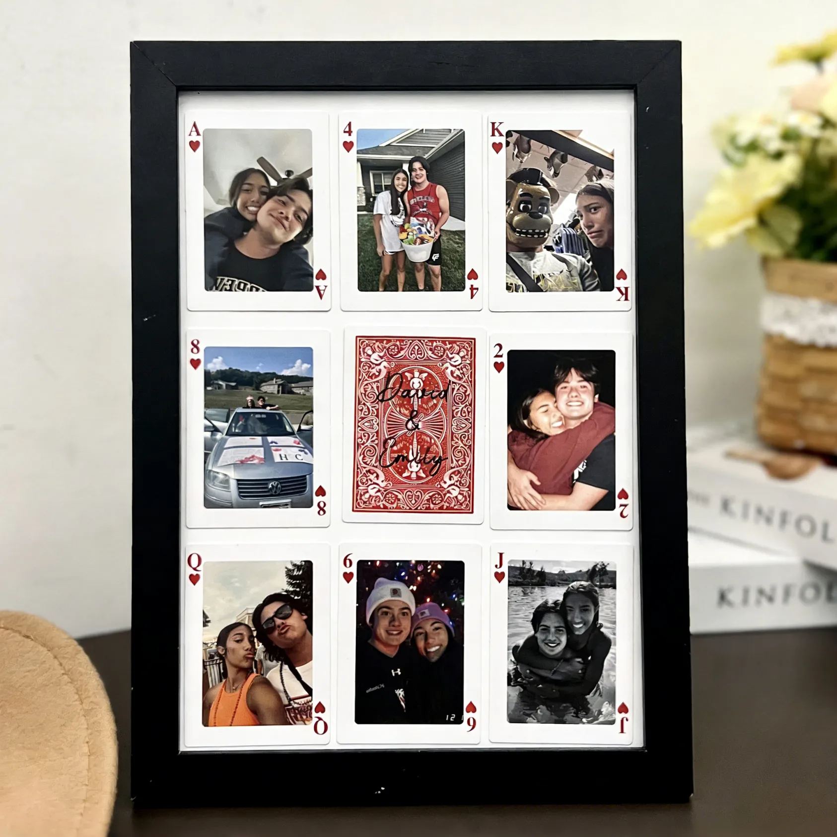 Custom Photo Playing Cards Frame
