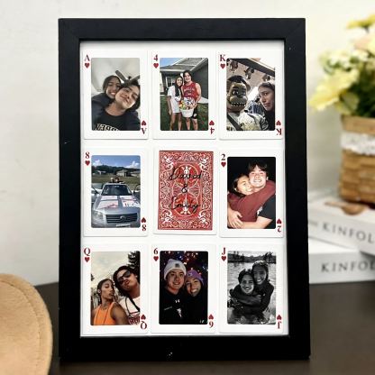 Custom Photo Playing Cards Frame