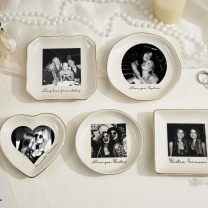 Personalized Photo Trinket Dish