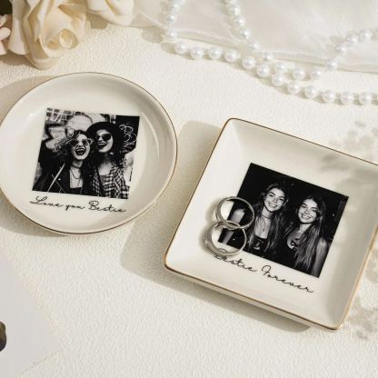 Personalized Photo Trinket Dish