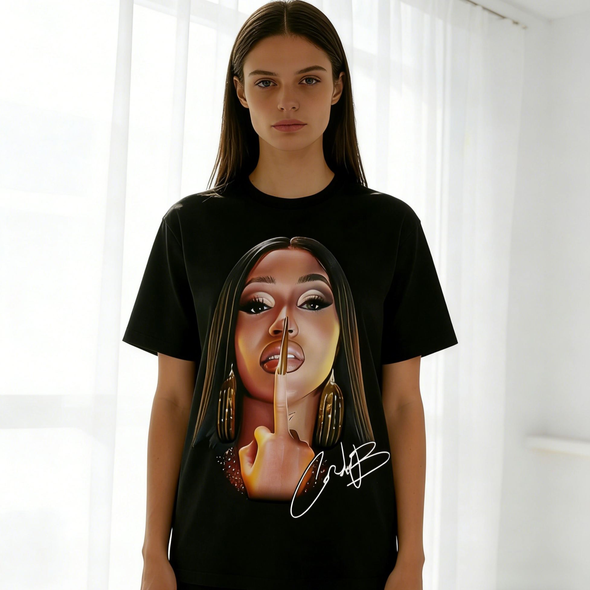 CARDII B Rapper T-shirt