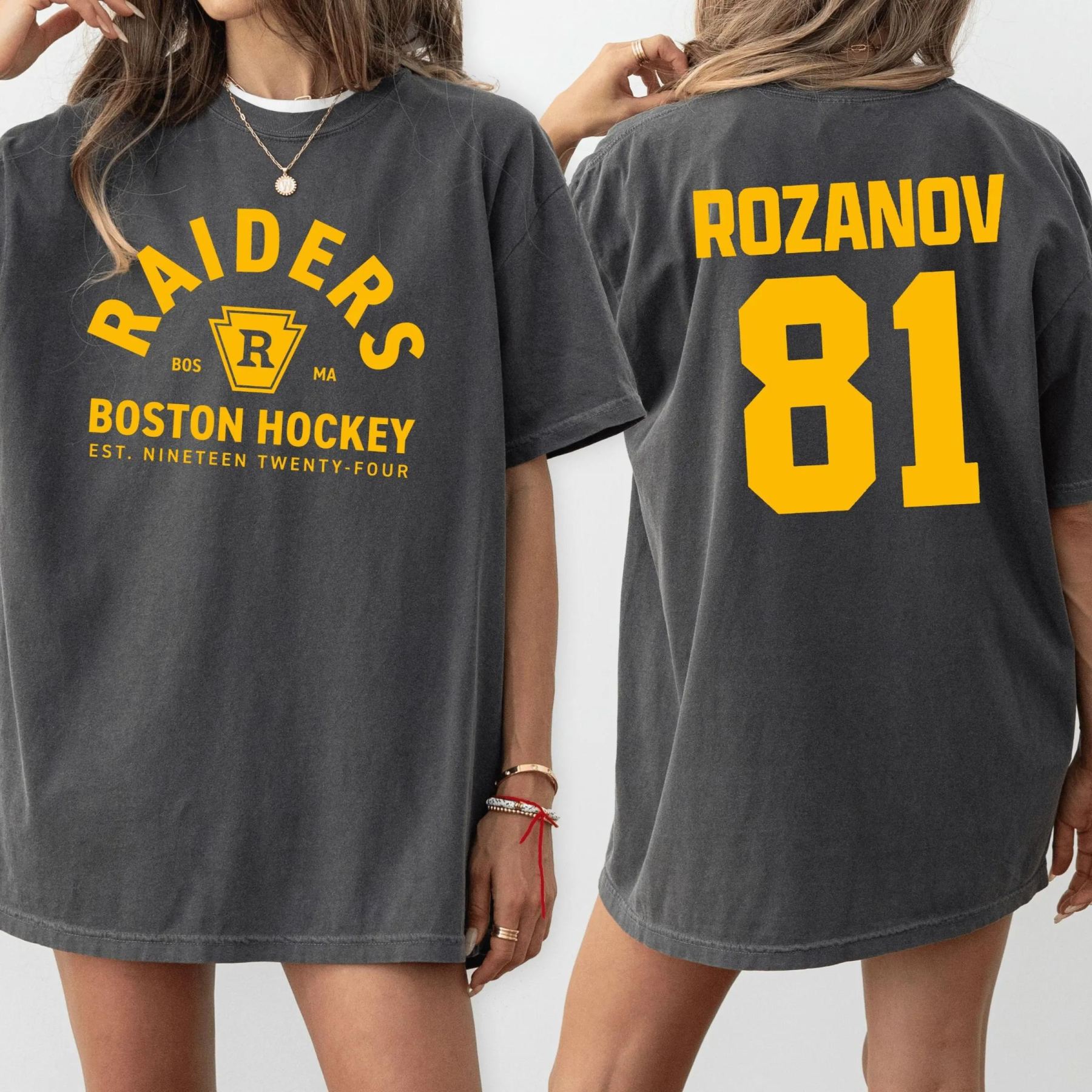Ilya Rozanov 81-Boston Raiders Tee