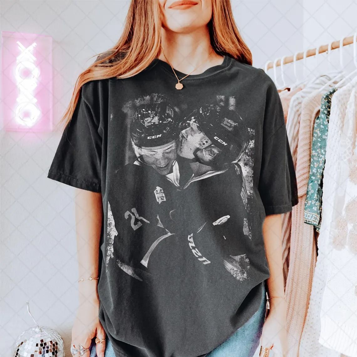 Hudson Williams Connor Storrie Heated Rivalry Inspired T-Shirt