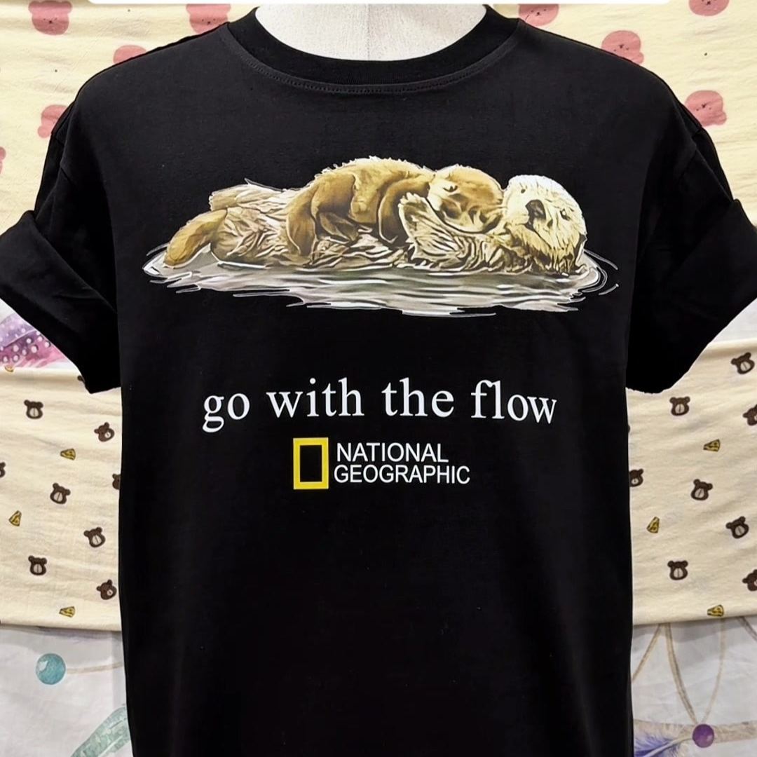 National Geographic "Go with the Flow" Unisex T-Shirt