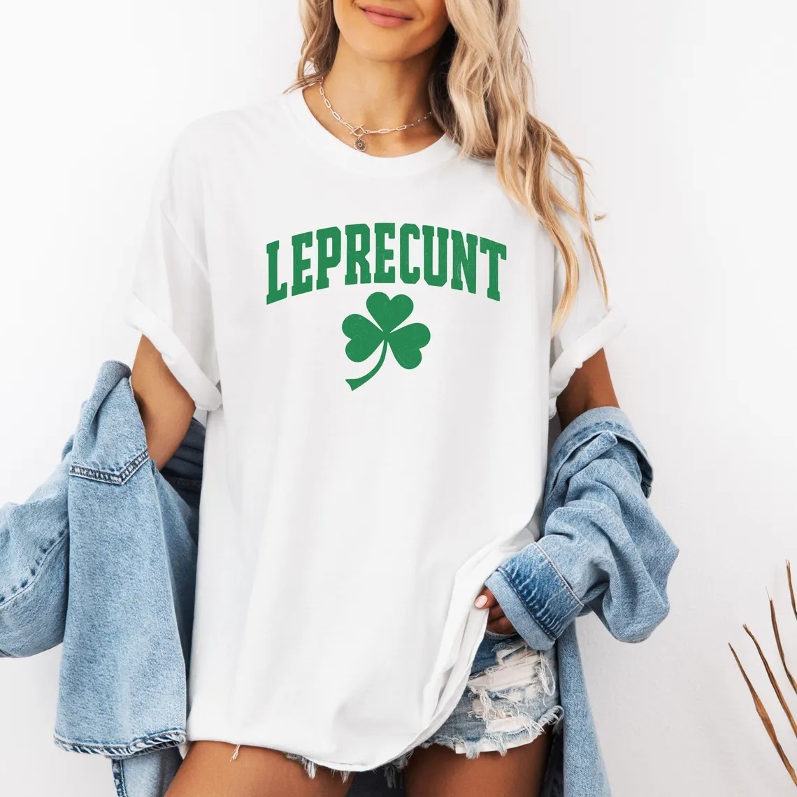 Leprecunt Y2k Irish T-shirt