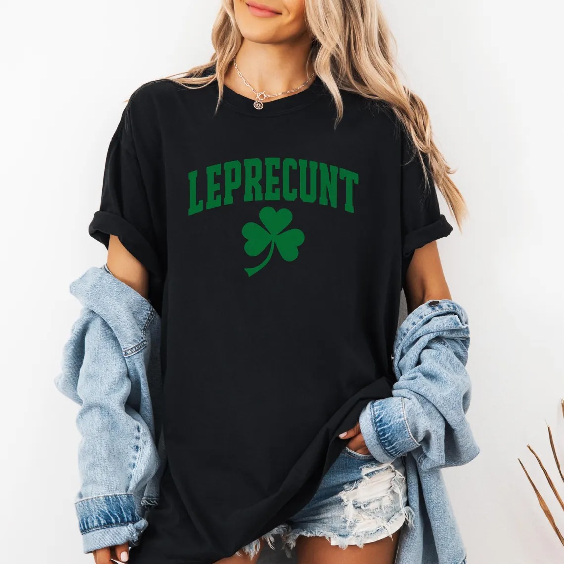 Leprecunt Y2k Irish T-shirt