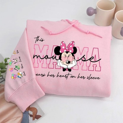 Custom MAMA Mouse Crewneck/Hoodie, With Kids Names