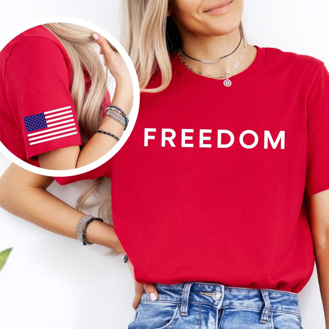 Charli Kirk Memorial Day Freedom T-Shirt