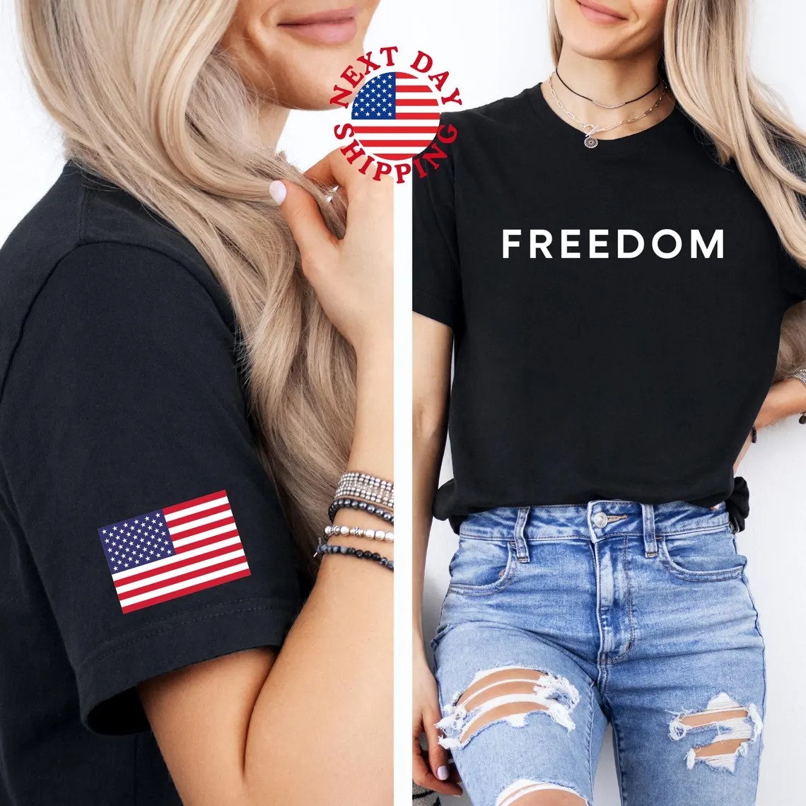 Charli Kirk Memorial Day Freedom T-Shirt