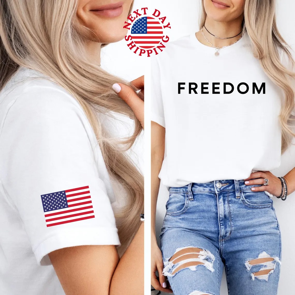 Charli Kirk Memorial Day Freedom T-Shirt